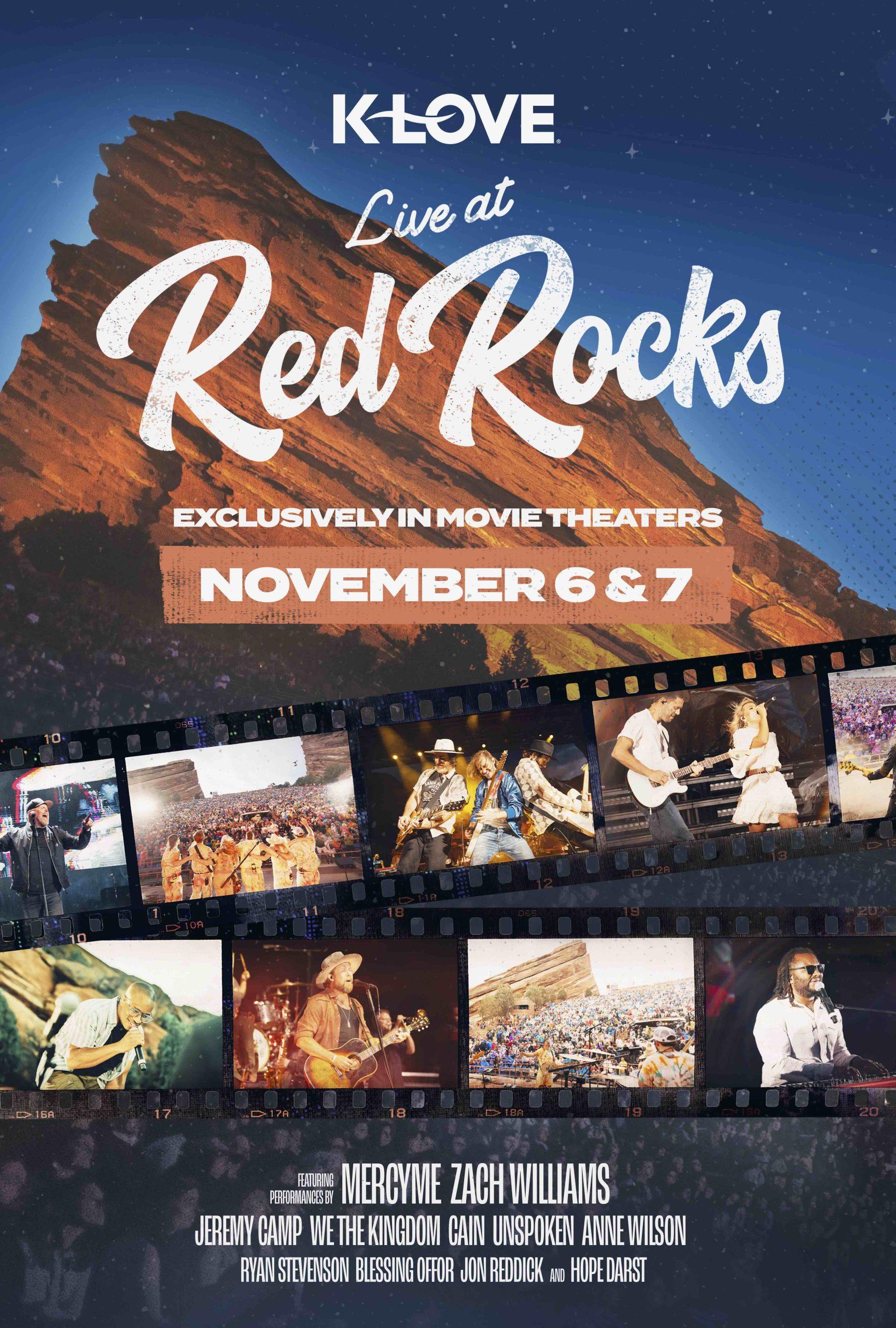 K-LOVE Live At Red Rocks' Premieres Exclusively In Theaters ...