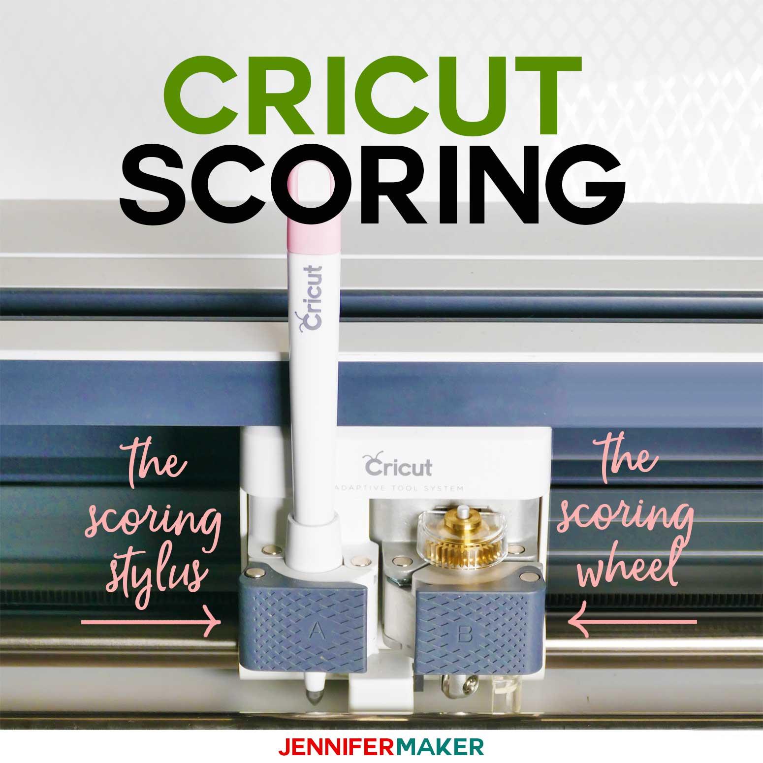 Cricut Scoring Tools and Tips: How to Attach Score Lines ...