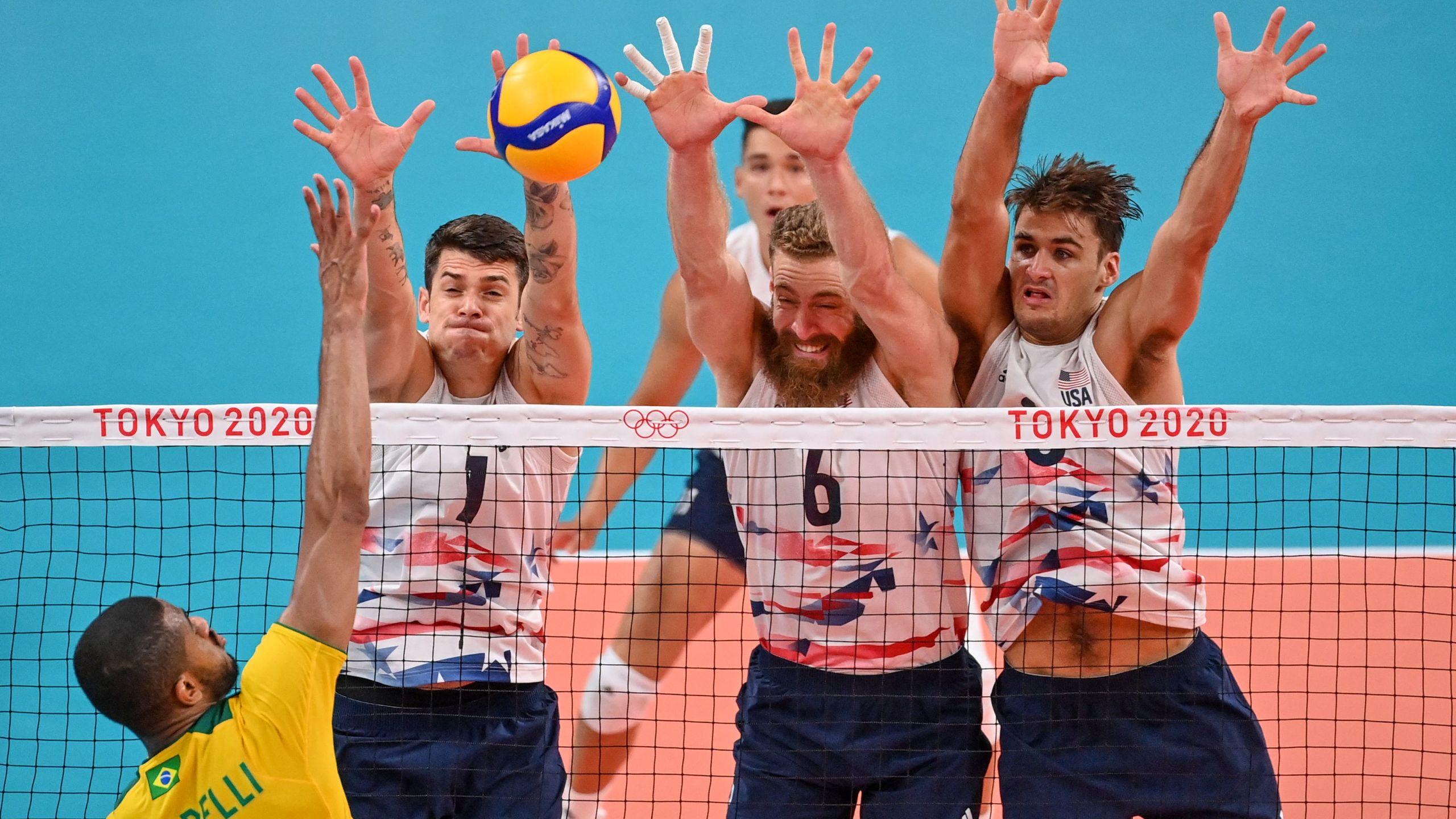 Chambersburg's Mitch Stahl & Team USA Volleyball fall to Brazil ...
