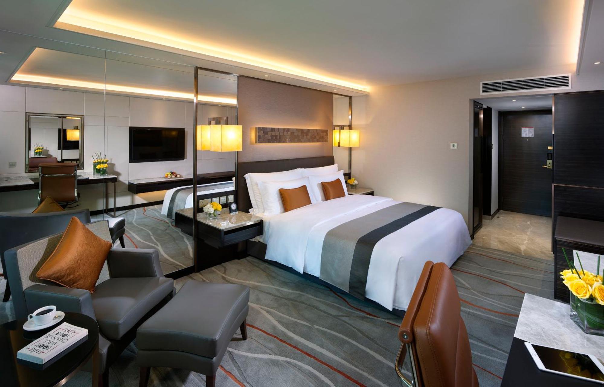 Chambre Lit King-Size Classique avec Vue sur la Ville
