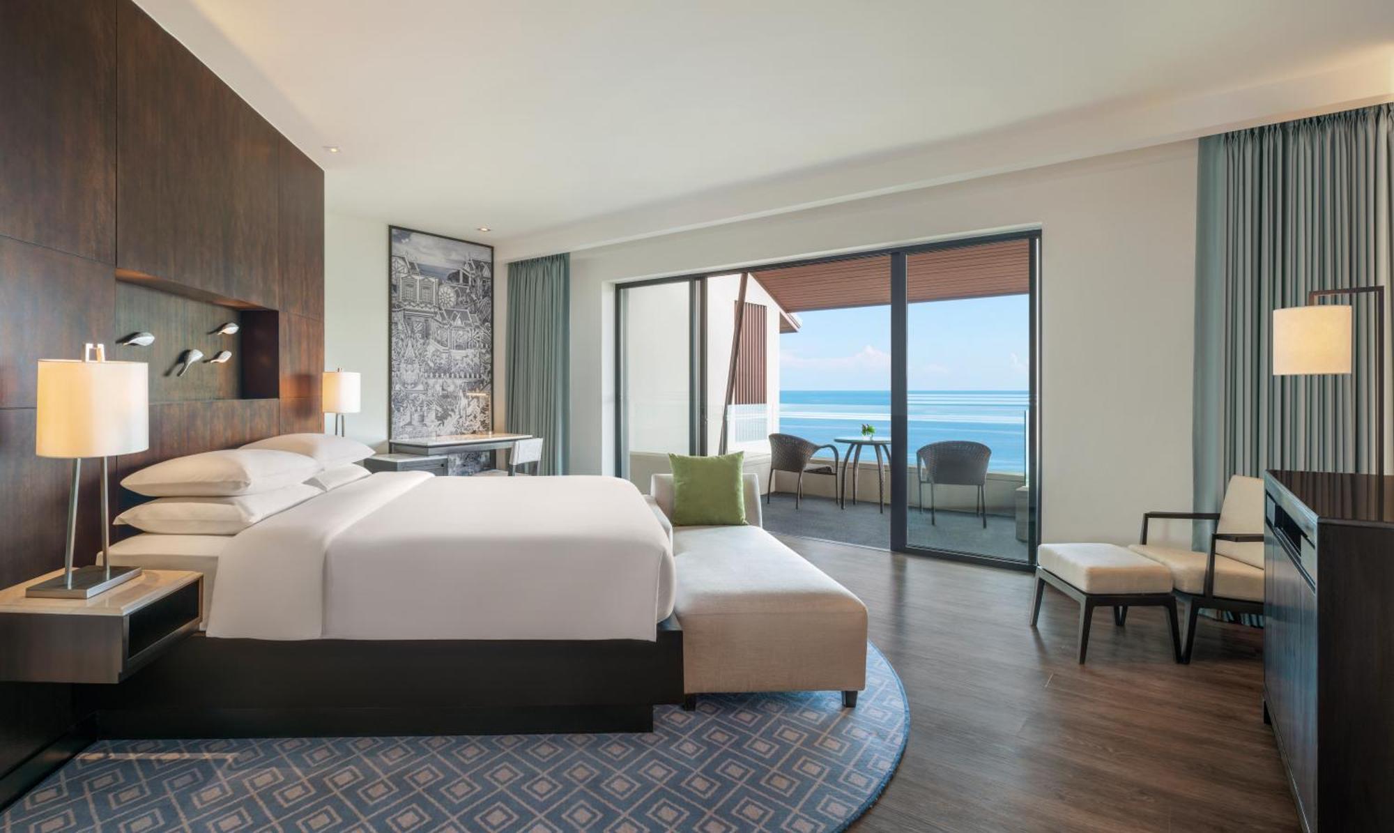 Kamer met Kingsize Bed en Uitzicht op de Oceaan - Toegang tot de Club