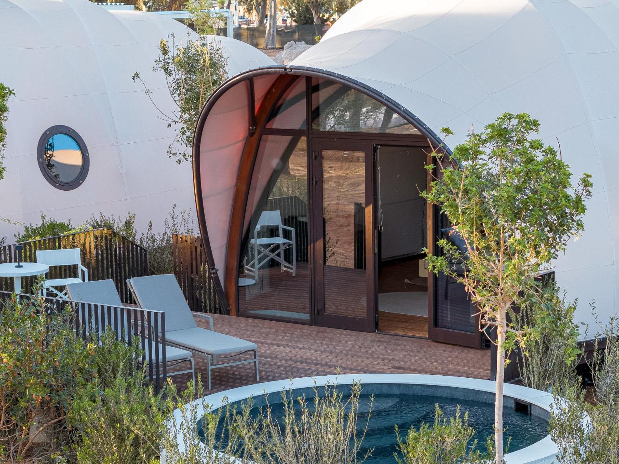 Cabane pour Couples avec Petite Piscine