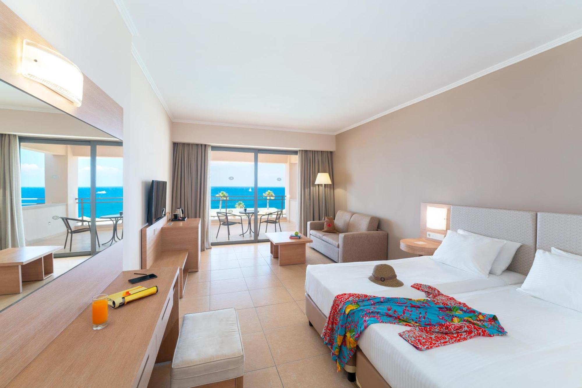 Chambre Lits Jumeaux Supérieure - Vue sur Mer