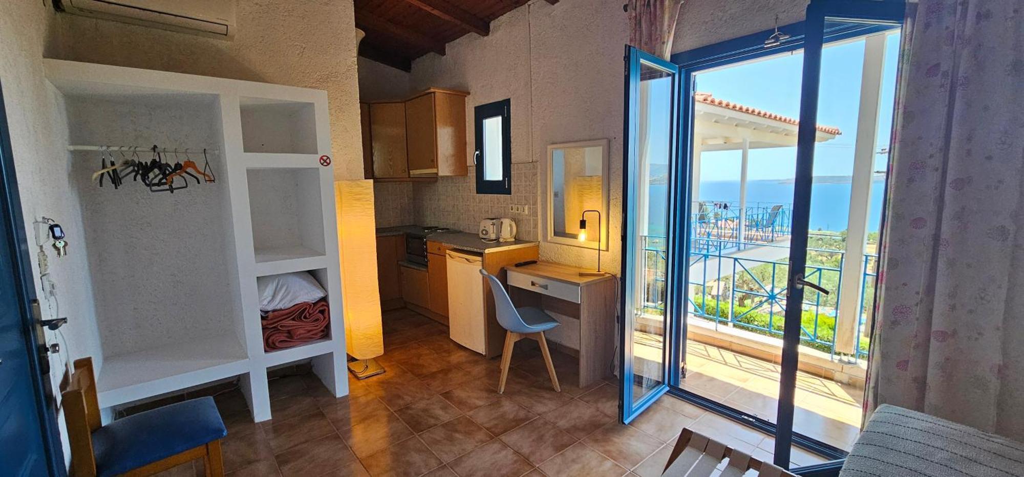 Studio with Balcony
