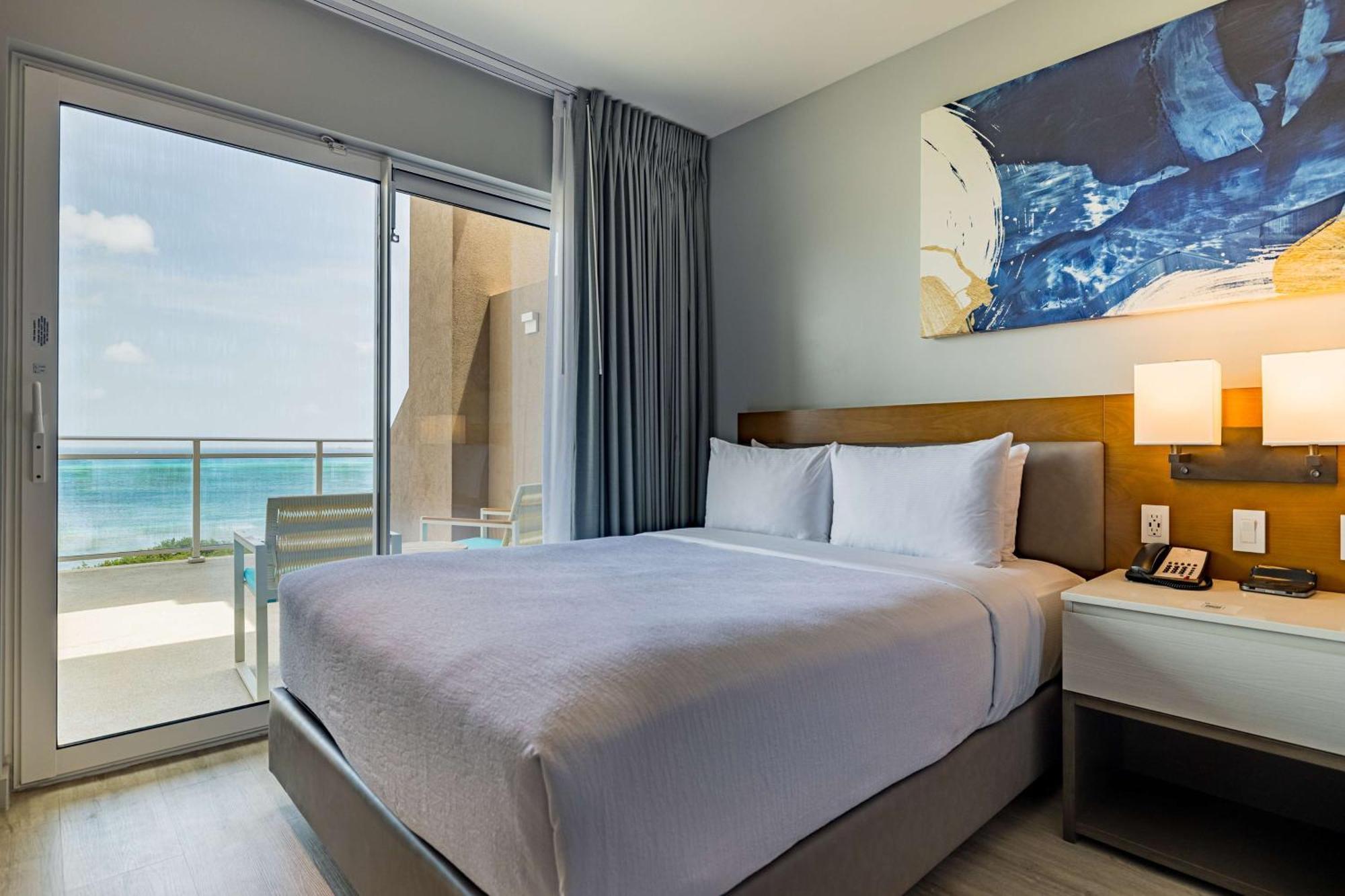 One-Bedroom King Suite with Balcony and Ocean View