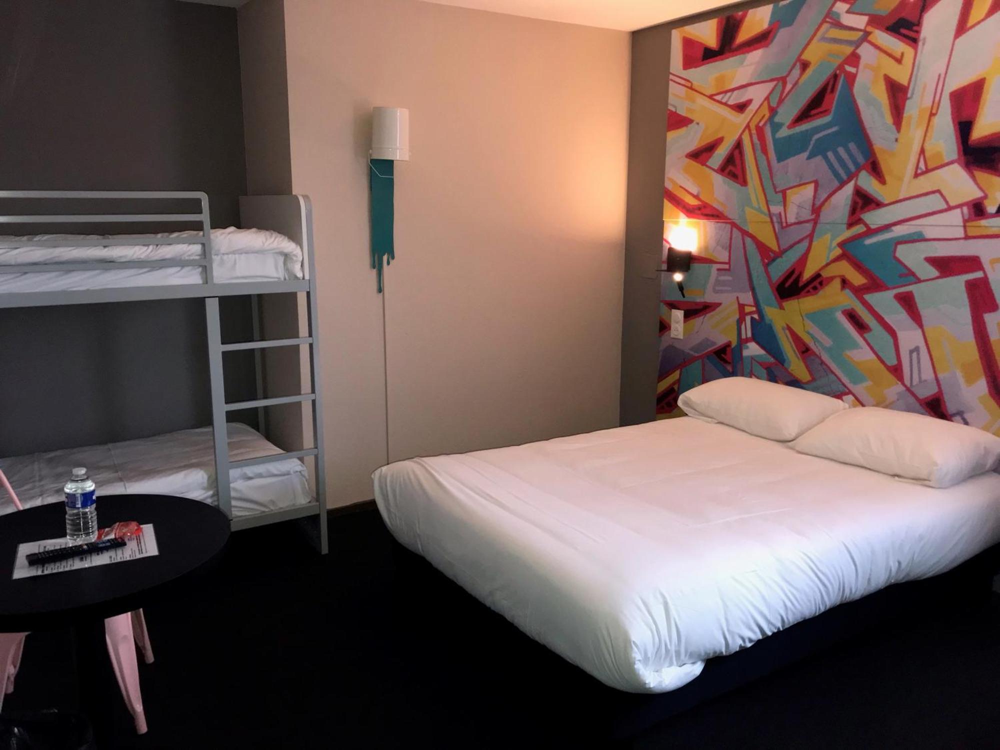 Habitación Doble Estándar con literas