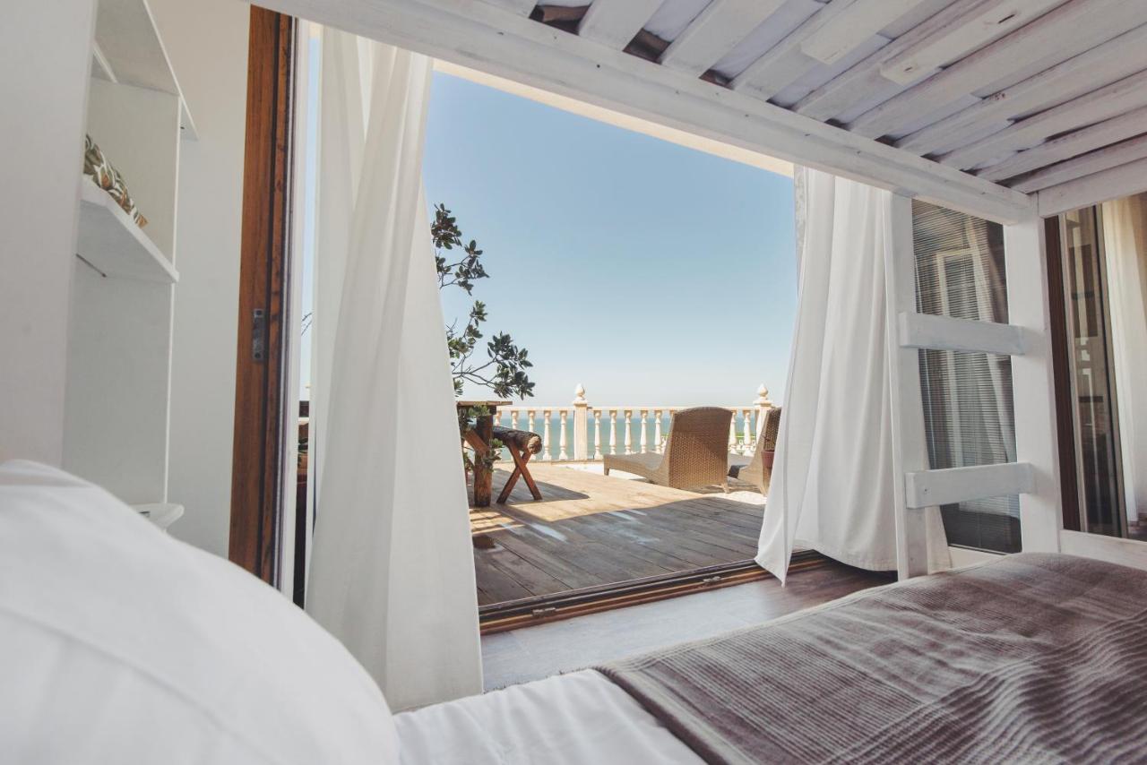 Bed in Mixed Dormitory Room with Sea View
