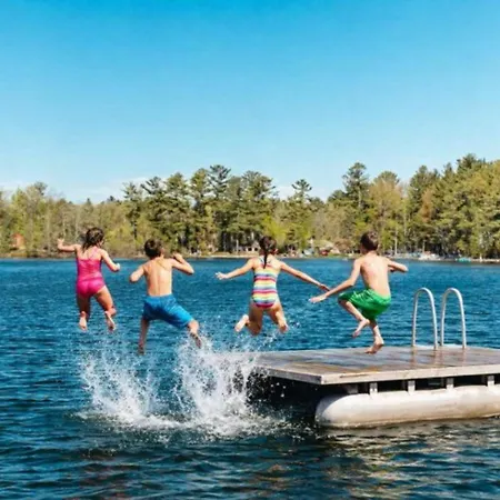 Scenic Spider Lake Beach Resort Pontoon Rentals-2