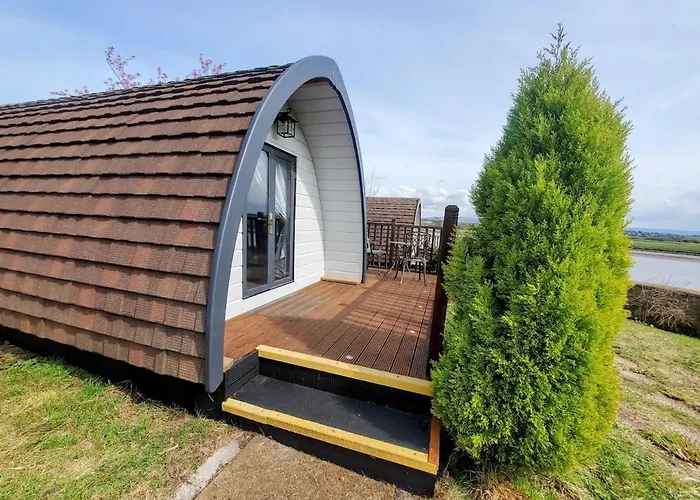 Campsite: The Golden Ball Luxury Pods