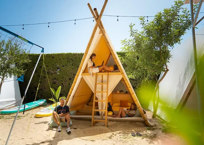 Albergue: Kampaoh Hostel El Palmar