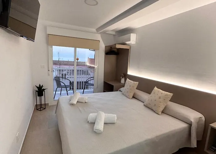 Casa de huéspedes: Brisa del mar Primera linea de playa