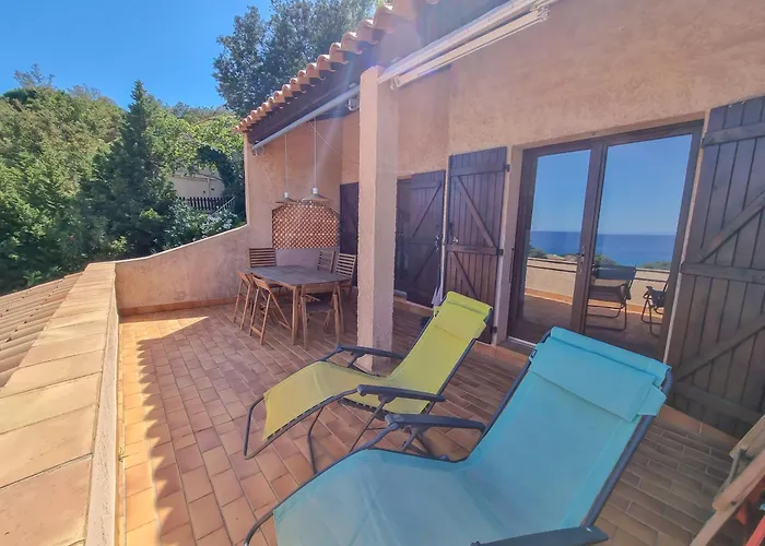 Le Grand Bleu - T4 avec garage - Wifi - Vue mer