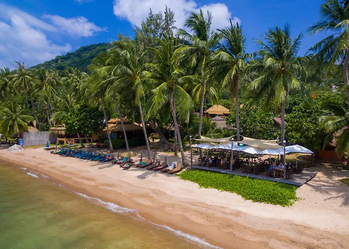 Hotel romántico: Palm Leaf Resort Koh Tao