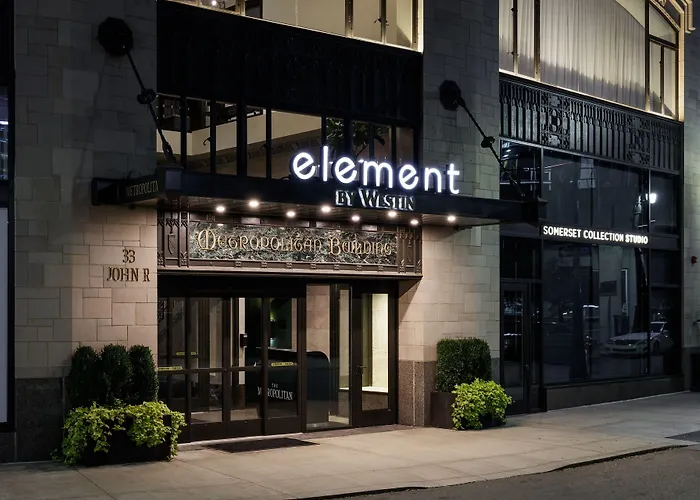 Hotel with Tennis: Element Detroit At The Metropolitan