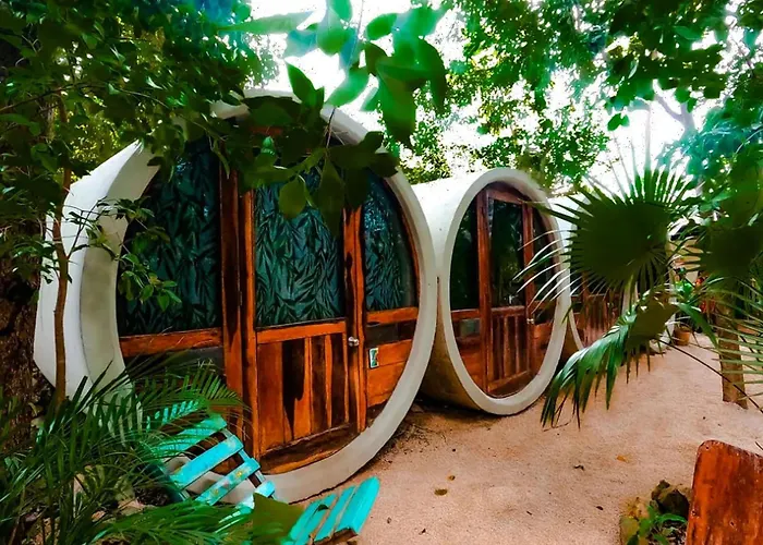 Pet Friendly hotel: Tubo Tulum Hostel